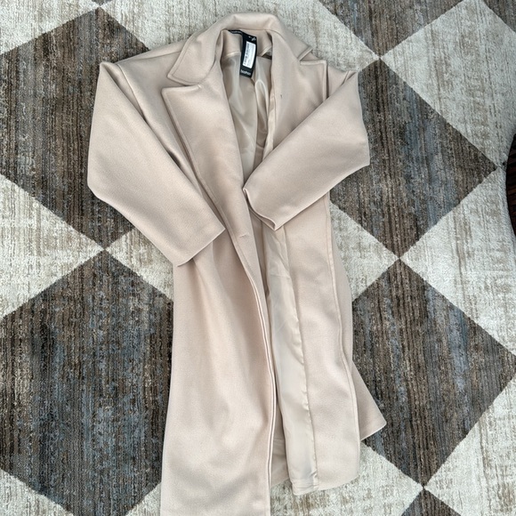 BOOHOO long wool coat - Picture 3 of 4